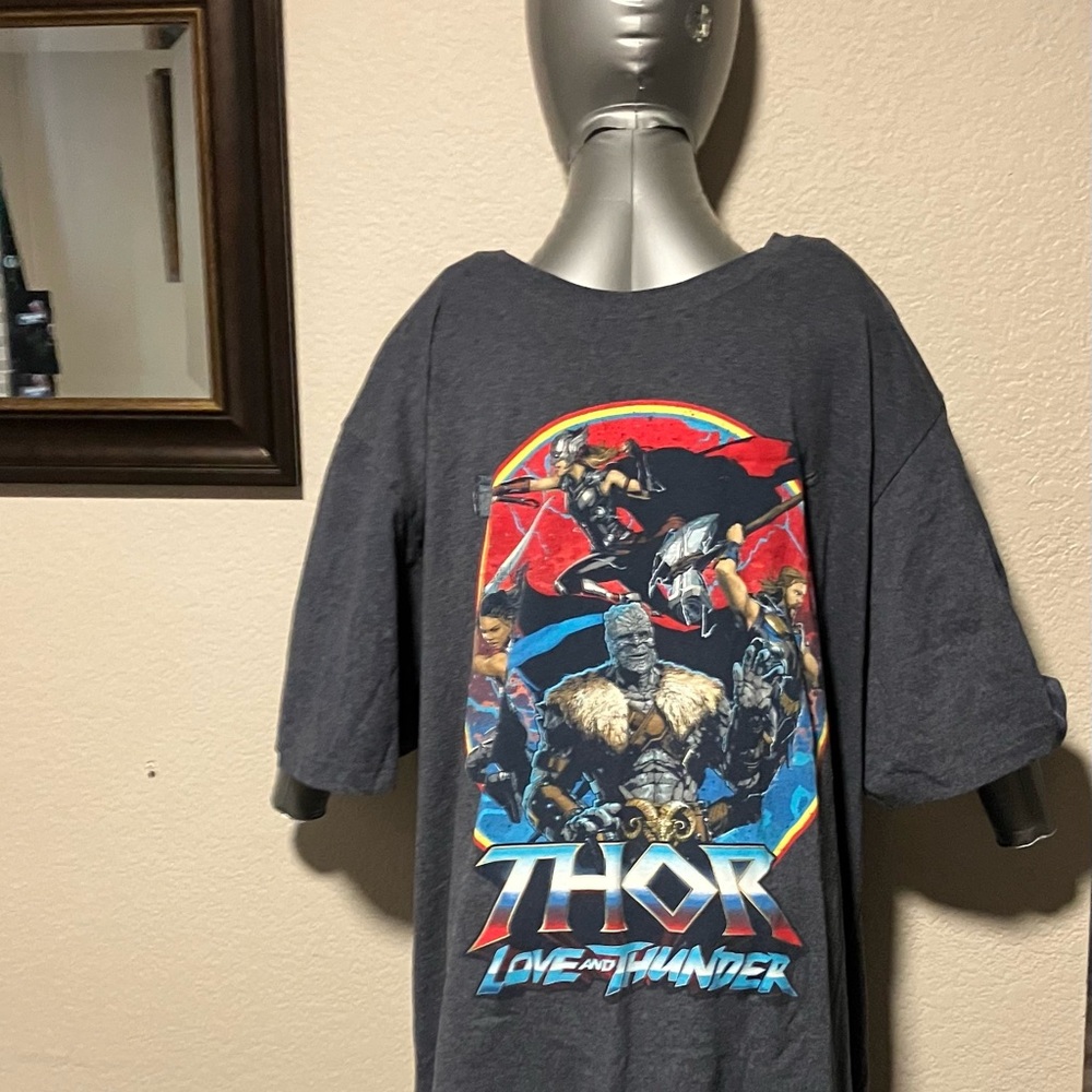 Thor Love and Thunder Graphic T-Shirt BIG & TALL - 3XLT